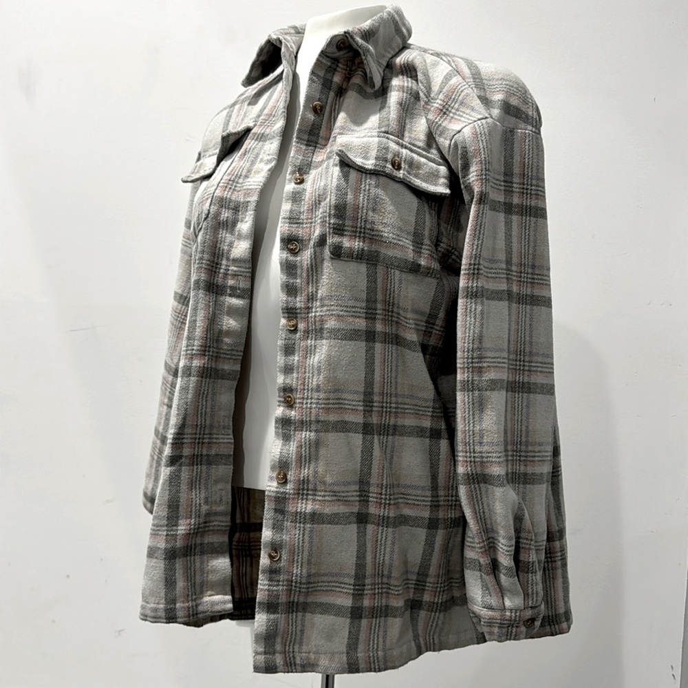 Princess Polly flannel shirt jacket. 6